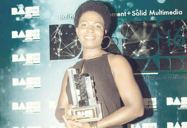 Annette-D with her trophy Annette-D with her trophy